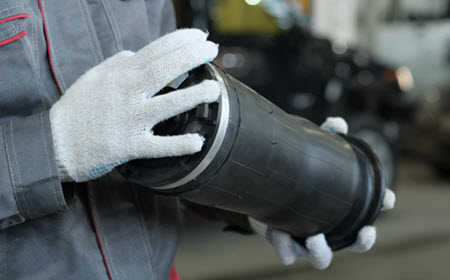 Mercedes Worn AirMatic System Repair