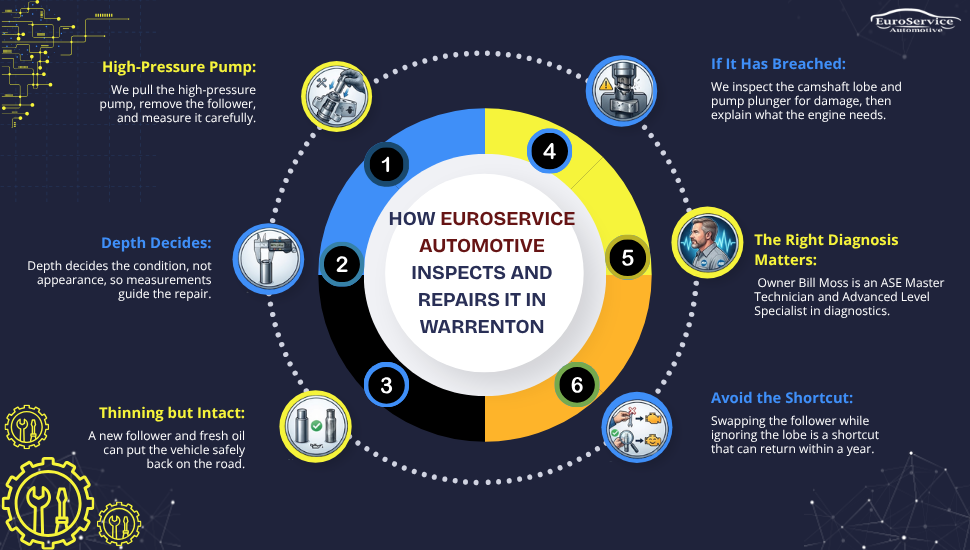 How EuroService Automotive Inspects and Repairs It in Warrenton